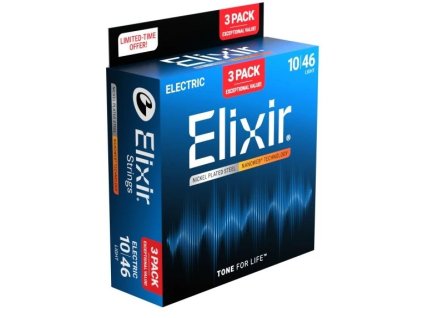 elixir electric nanoweb light 3p