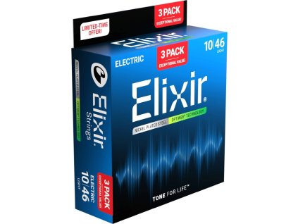elixir electric optiweb light 3p