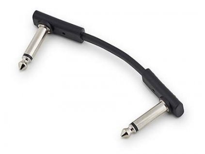 Rockboard Flat Patch Cable Black 5 cm