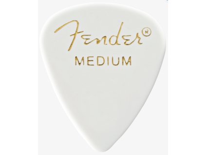 Fender Classic Celluloid 351 White Medium
