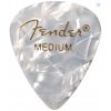 Fender Premium Celluloid 351 White Moto Medium