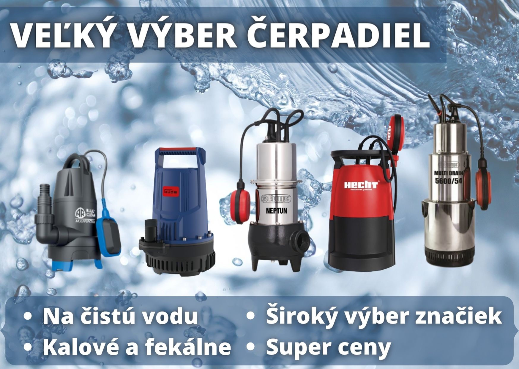 Čerpadlá
