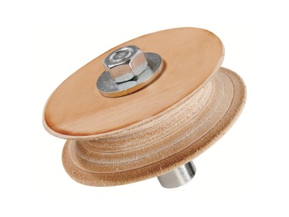 Scheppach Kožený honovací kotúč 100 mm