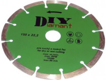 DIYS 230 diamantový kotúč segmentový DIY