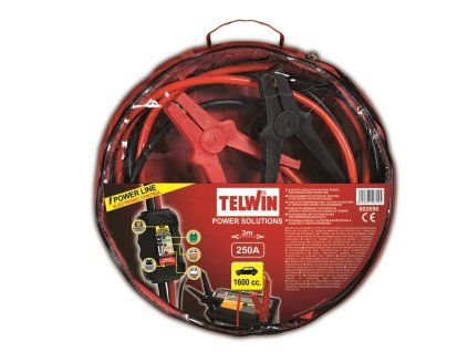 0001615 startovaci kabely 250 a s testerem telwin