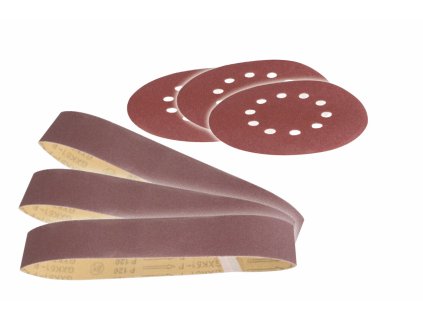 Scheppach sada brúsných pásov a papírov pre BTS 700