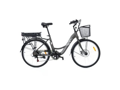 Elektrobicykel - HECHT PRIME GREY (SET)
