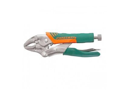 klieste rychloup zakrivene 130mm cr v s pvc zelenou ruk