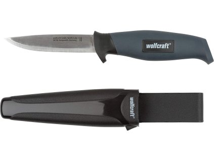 Wolcraft záhradný nôž s hladkou čepeľou 95 mm 4085000