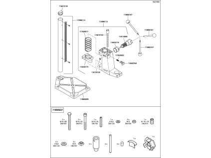 Náhradný diel Zoubkované kroužek ZA10FSt 5023(116720128) pro Stojan na vrtačku EXCLUSIVE 5027000
