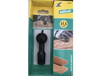 Wolfcraft Guľová rašple pre uhlovú brúsku, pr. 30 mm 4386000