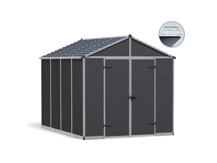 Palram - Canopia Rubicon 8' x 10' antracit