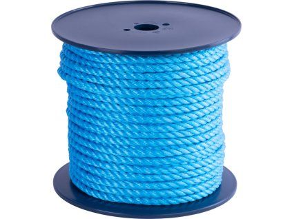 Lano Strend Pro Premium, PP, 12 mm, stáčané, modré, L-100 m