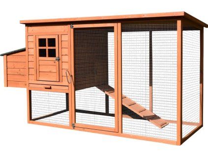 Kurín Strend Pro, pre hydinu, so strechou, 200x75.5x103 cm