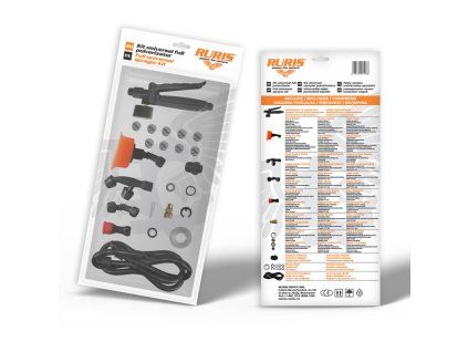 sada k postrekovacom 2 trysky tesnenia strielacia pistol s manometrom hadica