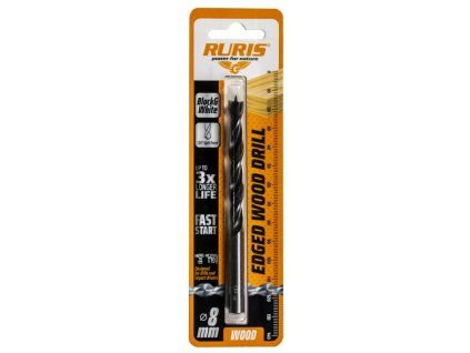 ruris vrtak do dreva 8 mm