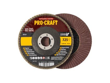 6724 lamelovy kotouc procraft fd125p60t27 fd125p60t27