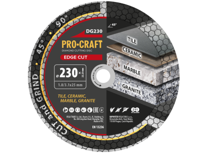 8241 diamantovy kotuc edge cut procraft dg230 dg230