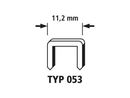 Wolfcraft Široké sponky do sponkovačky výška 10 mm 3000 ks 7037000