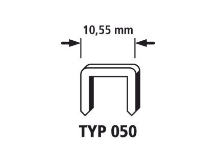 Wolfcraft Široké sponky do sponkovačky výška 10 mm 1000 ks 7012000