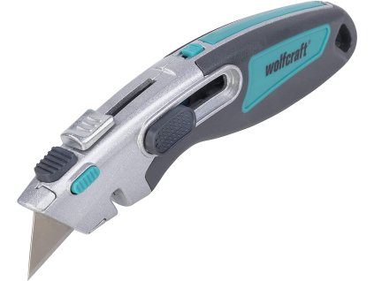 Wolfcraft profesionálny dvojitý nôž s trapézovou čepeľou 4106000