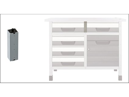 Náhradný diel Centrum vzpěra, malý pro dílenského systému(115980825) pro Sada spojek M - 4+2+2ks