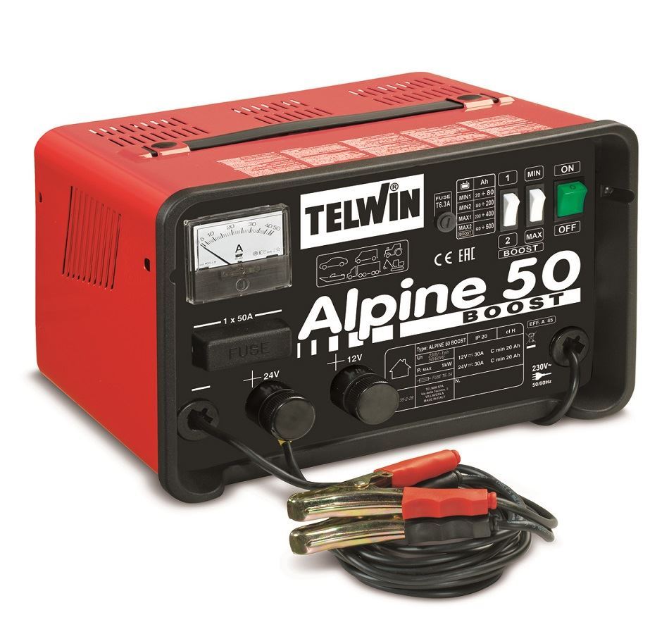 Nabíjačka autobatérií Alpine 50 Boost Telwin