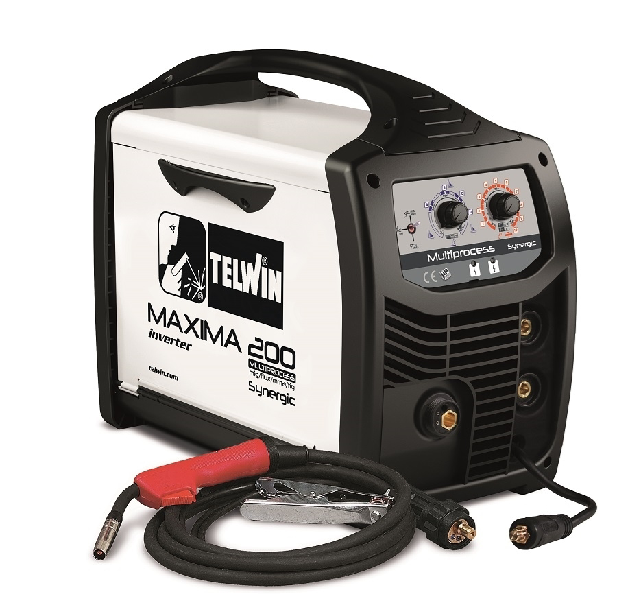 Zváračka CO2 - Zvárací invertor CO2 (MIG-MAG) Maxima 200 Synergic 230 V Telwin