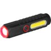 Svietidlo Strend Pro Flashlight, COB LED 120 lm, 35x35x132mm, USB nabíjanie, Sellbox 10 ks