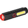 Svietidlo Strend Pro Flashlight, COB LED 120 lm, 35x35x132mm, USB nabíjanie, Sellbox 10 ks
