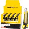 Nôž Strend Pro UKBOX-85, 18 mm, odlamovací, plastový, Sellbox 24 ks
