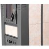 Kachle Pro LAVA Ceramic, béžové, 6,5 kW, 120 mm