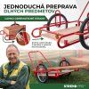 Vozík Optimus, prepravný, s drevenou korbou, max. 240 kg