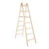 Rebrík Strend Pro, 7 priečkový, drevené štafle, 2,26 m, max. 150 kg