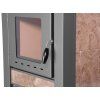 Kachle Pro TAURUS Ceramic, mocca, 12 kW, 120 mm, s rúrou na pečenie