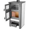 Kachle Pro TAURUS Ceramic, biela, 12 kW, 120 mm, s rúrou na pečenie