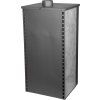 Kachle Pro TAURUS Ceramic, šedé, 12 kW, 120 mm, s rúrou na pečenie