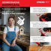 Brúska Strend Pro, mini, priama, vŕtanie a brúsenie, 130 W, s príslušenstvom, 210ks