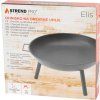 Ohnisko Strend Pro Elis, BBQ, kovové, okrúhle, 57x66x40 cm
