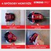 Laser Strend Pro SMD-RM20UG-Li, 2v1, Green, podlahový, USB nabíjanie