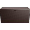 Box Keter EMILY 277 L, úložný, hnedý