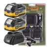 8016 sada baterie 20v 4ah 2 ks 1 nabijecka procraft pbc set 2 pbc set 2