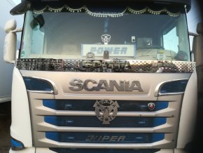 Scania R stone guard
