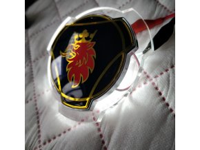 iluminated scania badge