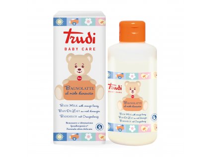 Trudi Baby dětské koupelové mléko s medem z pomerančového květu (250 ml)