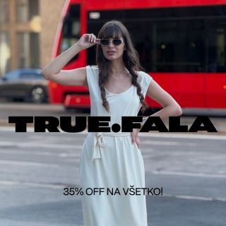 35% OFF! Viac ako polovica kolekcie je preč. Neváhaj a nakúp si jarné kúsky so zľavou! KOD: Final35