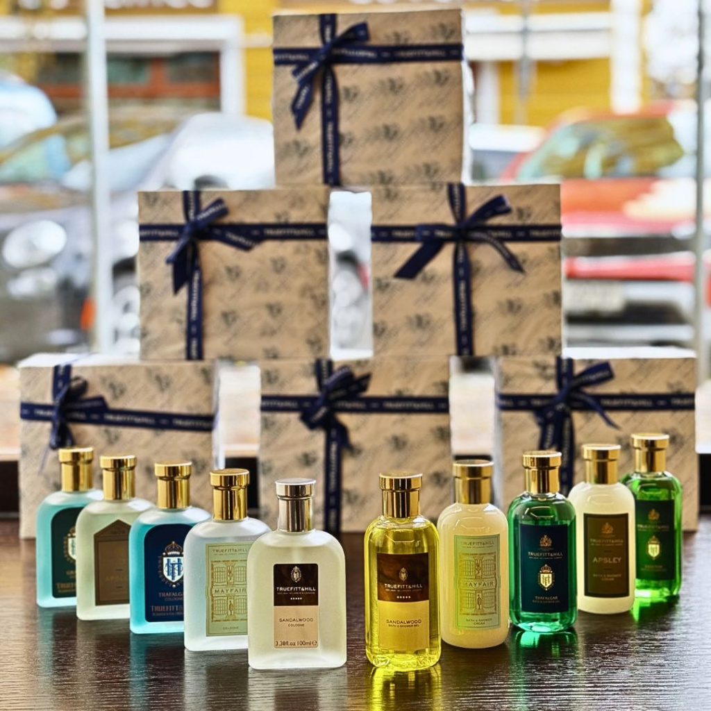 Sandalwood Cologne & Shower gel, dárkový set Truefitt & Hill Prague