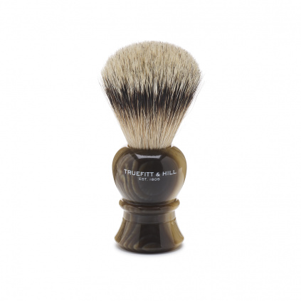 Faux Horn Super Badger Shave Brush Regency 100mm