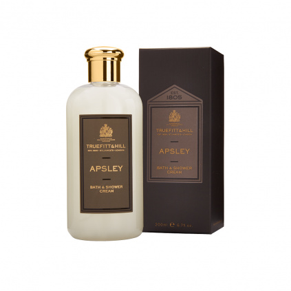 Apsley Bath & Shower Cream box & bottle