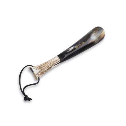 Medium Shoe Horn Stag Handle reverse